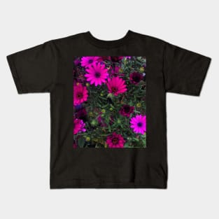Purple Daisies Kids T-Shirt